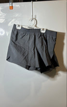 Load image into Gallery viewer, Reebok Womens Gray Pull-On Elastic Waistband Activewear Athletic Shorts Size M
