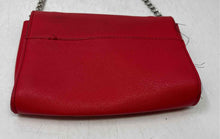 Load image into Gallery viewer, Steve Madden Womens Blynn Red Silver Pockets Semi Chain Strap Crossbody Bag