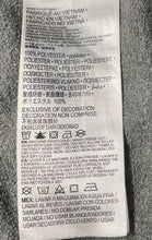 Load image into Gallery viewer, Air Jordan Boys Gray Jumpman Logo Long Sleeve Full-Zip Jacket Size Small