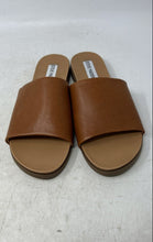 Load image into Gallery viewer, Steve Madden Womens Kapitol-In Cognac Brown Slip-On Slide Sandals Size 7M