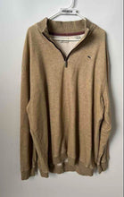 Load image into Gallery viewer, Bob Timberlake Mens Brown Heather Long Sleeve 1/2 Zip Pullover Sweater Size 2XL