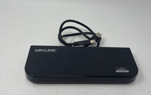 Load image into Gallery viewer, Wavlink USB 3.0 Dual Video Outputs Universal Docking Station Not Tested