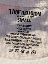 Load image into Gallery viewer, True Religion Mens White Cotton Short Sleeve Crew Neck Pullover T-Shirt Size S