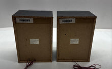 Load image into Gallery viewer, Lot Of 2 Pcs Sony SS-EC50 Silver Black Wired Home Audio Bookshelf Speakers