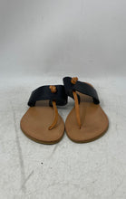 Load image into Gallery viewer, Joie A La Plage Womens Nice Brown Black Slip-On Thong Sandals Size 38 1/2