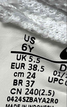 Load image into Gallery viewer, Nike Unisex Kids Blazer Low 77 White Green Leather Lace-Up Sneaker Shoes Size 6Y