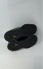 Load image into Gallery viewer, Nike Boys Air Jordan True Flight 343795-017 Black Gold Sneakers Sz 4.5Y No Soles