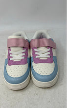Load image into Gallery viewer, Cat & Jack Kids White Pink Round Toe Low Top Sneaker Shoes Size 11
