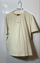 Load image into Gallery viewer, Hugo Boss Mens Light Beige Relaxed Fit Crew-Neck Pullover T-Shirt Size L