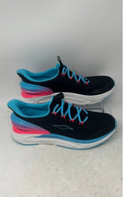 Load image into Gallery viewer, Avia Womens Coil-On Black Blue Pink Slip-On Low Top Running Shoes Size 3