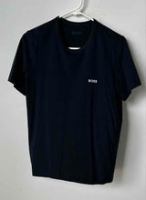 Load image into Gallery viewer, Hugo Boss Mens Blue Short Sleeve Crew Neck Pullover T-Shirt Size Small