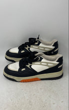 Load image into Gallery viewer, Zara Mens Multi-Piece Black White Low Top Lace-Up Sneaker Shoes Size EUR 44
