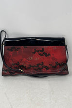 Load image into Gallery viewer, Jeon Los Angeles Womens Multicolor Patent Leather Inner Pockets Shoulder Bag