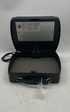 Load image into Gallery viewer, SentrySafe Silver Portable Compact Electronic Safe With Key Lock Not Tested
