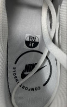 Load image into Gallery viewer, Nike Unisex Kids Court Legacy DA5380-102 White Black Lace-Up Sneaker Shoes Sz 6Y