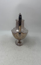 Load image into Gallery viewer, Vintage Antique Silver Tone Plymouth Side Handle Tea Coffee Pot With Lid
