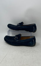 Load image into Gallery viewer, Alfani Mens James Navy Blue Suede Slip-On Round Toe Loafer Shoes Size 9M