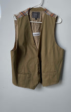 Load image into Gallery viewer, Cavi Mens Brown Cotton Sleeveless V-Neck Four-Button Suit Vest Size 3XL