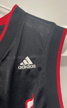 Load image into Gallery viewer, Adidas Kids Black Red Miami Heat Dwyane Wade #3 Basketball Jersey Size M 10-12