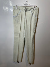 Load image into Gallery viewer, La Perla Womens Beige Pockets Straight Leg Trouser Pants Size 42