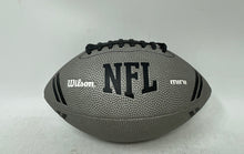 Load image into Gallery viewer, Wilson Gray Composite Leather Lace Inflate 2-4 Lbs NFL Mini Football