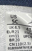 Load image into Gallery viewer, Nike Kids Air Jordan 13 Retro White Blue Mid Top Lace-Up Sneaker Shoes Size 5C