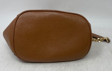 Load image into Gallery viewer, Michael Kors Womens Brown Leather Inner Pocket Chain Strap Shoulder Handbag