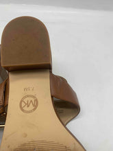 Load image into Gallery viewer, Michael Kors Womens Flat Brown Sandal Size 7.5