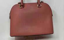 Load image into Gallery viewer, Michael Kors Womens Pink Inner Pockets Detachable Strap Satchel Purse