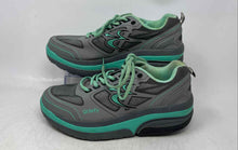 Load image into Gallery viewer, Gdefy By Gravity Defyer Womens Ion Gray Green Lace-Up Sneaker Shoes Size 9