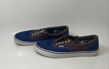 Load image into Gallery viewer, Vans Mens Era 721461 Blue Brown Lace-Up Low Top Sneakers Shoes Size 11.5