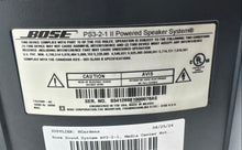 Load image into Gallery viewer, Bose PS3-2-1 II Black Home Audio Powered Speaker Subwoofer System Not Tested