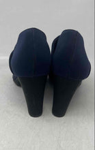 Load image into Gallery viewer, Anne Klein Womens Xolis Blue Round Toe Slip-On Block Pump Heels Size 9.5 M