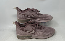 Load image into Gallery viewer, Nike Womens Air Max Sequent 4 AO4486-600 Red Nude Lace-Up Running Shoes Size 9