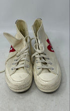 Load image into Gallery viewer, Converse Unisex Comme Des Garçons Play x Chuck 70 High Beige Sneaker Shoes M4 W6