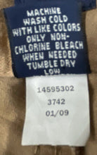 Load image into Gallery viewer, Gap Womens Beige Cotton Flat Front Stretch Straight Leg Trouser Pants Size 4