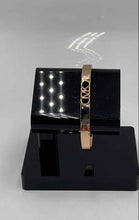 Load image into Gallery viewer, Michael Kors Women's Rose Gold-Tone Bangle Bracelet, Classic Minimalist Style