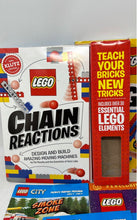 Load image into Gallery viewer, Lot Of 10 Pcs Lego City Scholastic Phonics Learning Program Books Pre-Owned