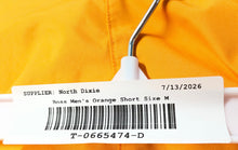 Load image into Gallery viewer, Hugo Boss Mens Orange Elastic Waist Drawstring Swim Trunks Shorts Size Medium