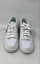 Load image into Gallery viewer, Nike Kids Dunk Low White Leather Lace-Up Low Top Sneaker Shoes Size 4.5Y