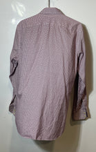 Load image into Gallery viewer, Banana Republic Mens Red White Printed Tailored Slim Fit Button-Up Shirt Size M