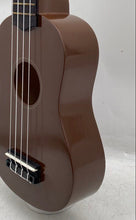 Load image into Gallery viewer, Pomaikai Brown Wood 4-String Students Beginners Hawaiian Soprano Ukulele