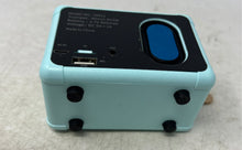 Load image into Gallery viewer, Vintage Retro Model HM11 Blue Portable Compact Bluetooth Radio Not Tested