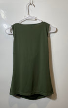 Load image into Gallery viewer, Lauren Ralph Lauren Womens Green Sleeveless Cowl Neck Pullover Tank Top Size S