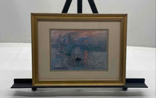 Load image into Gallery viewer, Framed Impression Sunrise By Claude Monet's Masterpiece Wall Decor Art Print
