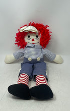 Load image into Gallery viewer, Aurora Gift Multicolor Raggedy Andy Cloth Rag Doll In Removable Outfits
