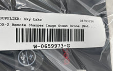 Load image into Gallery viewer, Sharper Image DX-2 Black Remote Control Quadcopter Stunt Drone Not Tested