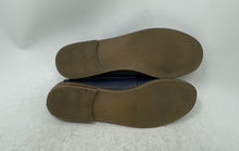 Load image into Gallery viewer, Anne Klein Womens Narde Dark Blue Studded Leather Slip-On Loafer Flats Size 9M