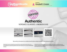 Load image into Gallery viewer, Authentic Versace Women's Navy Blue Brown Glasses