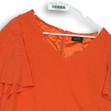Load image into Gallery viewer, Tahari Womens Orange Mini Dress Size 8